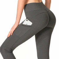 

OEM Service Women Fitness Slim Sports Exercise Scrunch Butt Leggings Yoga Pants With Pockets