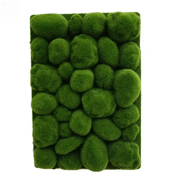 

V-3084 Artificial moss wall panels vertical green moss for decoration