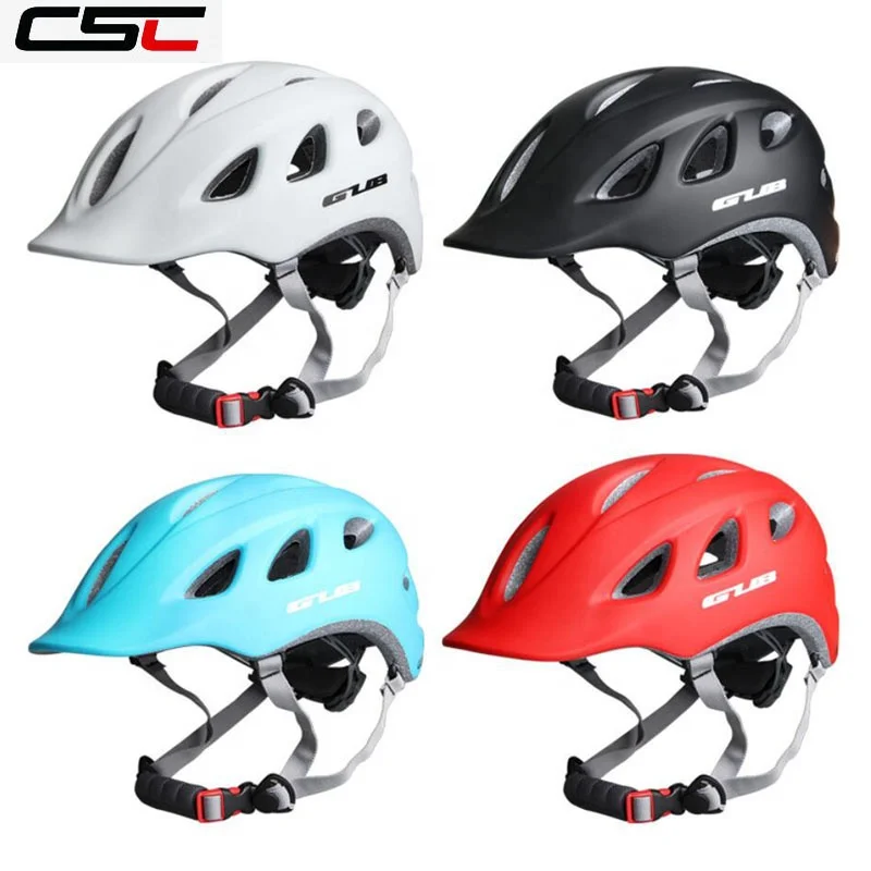 

GUB Bicycle Helmet Integrally-molded 18 Air Vents Bike Riding Safety Cap Unisex Wear City L 56-60CM Head Protection Free Shippin