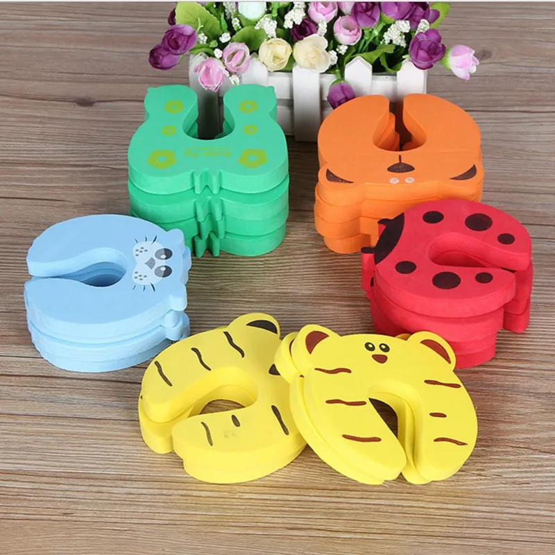 

Hot sale Convenient Strong EVA cartoon fancy door stopper Baby safety soft rubber, Blue ,red,yellow