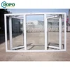 CE Glaze 4 Panel Cheap PVC Exterior Casement Windows