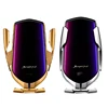 Newest infrared sensor Automatic clip cellphone wireless car charger for smartphone for Cellphone charger
