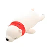 bed rest read pillow soft colorful polar bear plush toy stuffed plush animal toy teddy bear