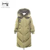 Wholesale Winter womens Down Jacket Long Thickened Lovers Outdoor Coat Young People's Popular Jacket