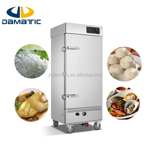 Image of Power-saving 12 trays gas food cooker steamer