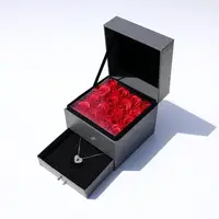 

Valentine's Day Luxury Drawer Soap Rose Flower Jewelry Gift Box