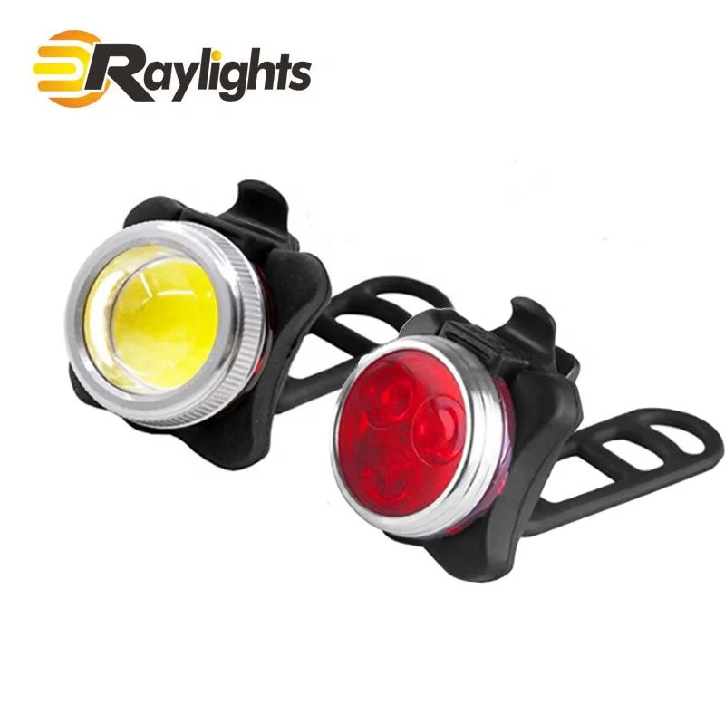 

Hot sell Bicycle Front Light USB Charge 4 Modes Rechargeable Bike Tail Light, Black