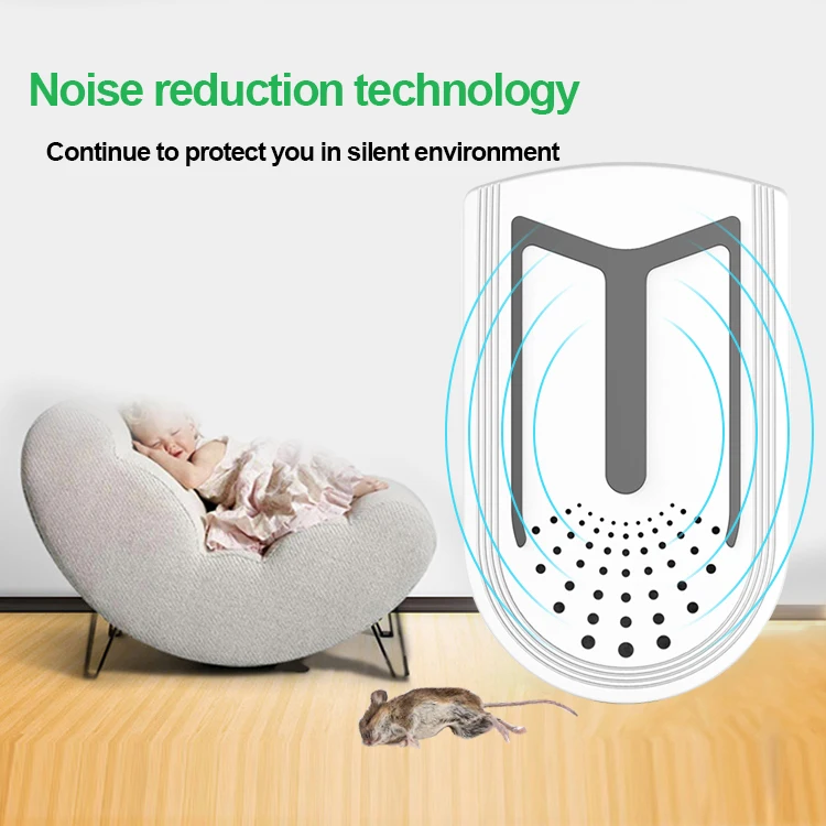 
Wholesale Indoor Ultrasonic Electromagnetic Anti-Mosquito Pest Repellent Control 