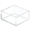 stacking vanity drawer organizers keep bathroom clutter under control by keeping beauty products in one convenient place; Stack