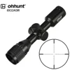 Ohhunt 8x32 AOIR Tactical Optics Mil Dot Illuminated Glass Etched Reticle Turrets Reset Riflescope Hunting Compact Scope