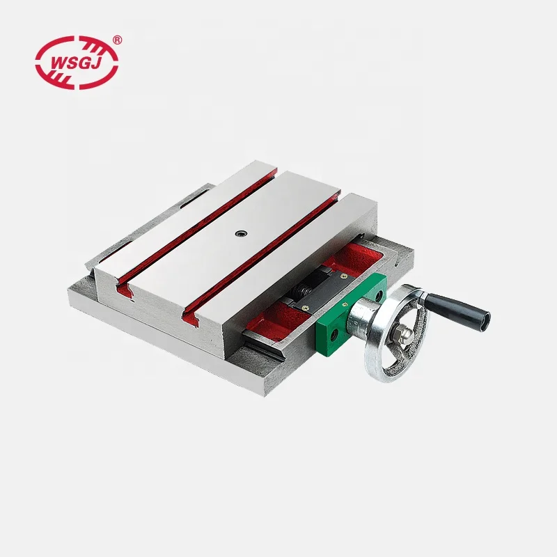 
Cast iron one axis x dovetail slide guides manual slide table for milling and drilling machine 