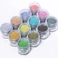 

Rosalind private label 12 colors acrylic dip powder gel dipping powder nails system set quick drying glitter nail dipping powder