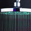 Modern design bathroom flash led light shower