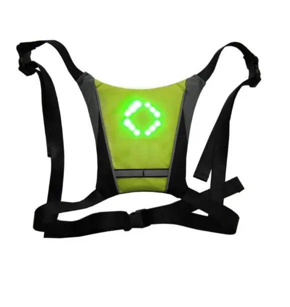 

NEW LED turn signal warning vest bag outdoor