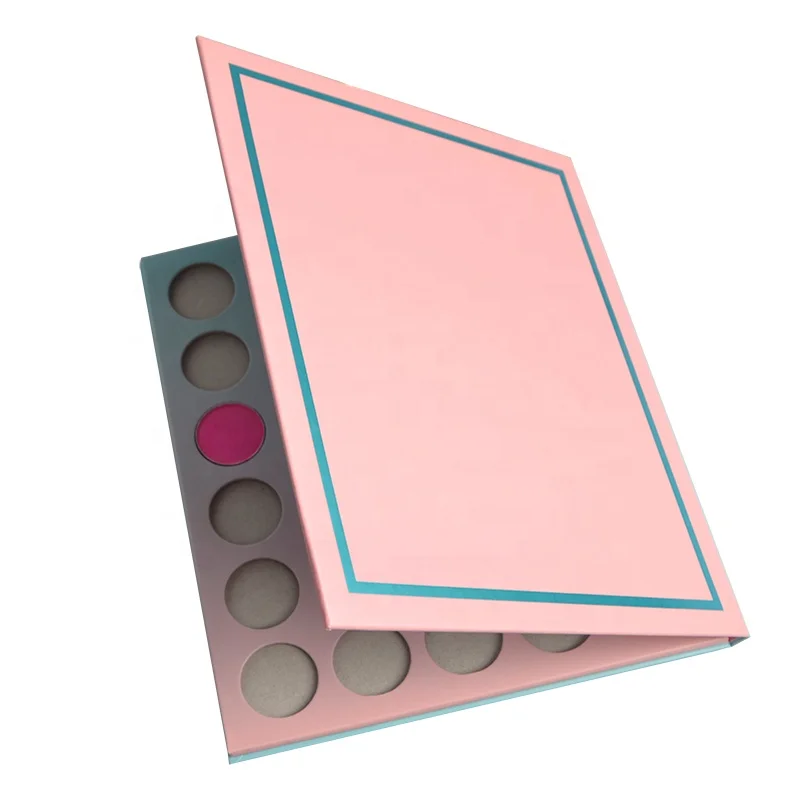 

High Pigment Longlasting Makeup Cosmetics 8 Colors Packaging Own Brand Eyeshadow