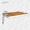 drop stitch fabric inflatable water mats platform floating dock island on sale
