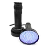 NEWEST Aluminium 395nm 6 R06 battery powered 100 uv flashlight Black light 100 UV Torch