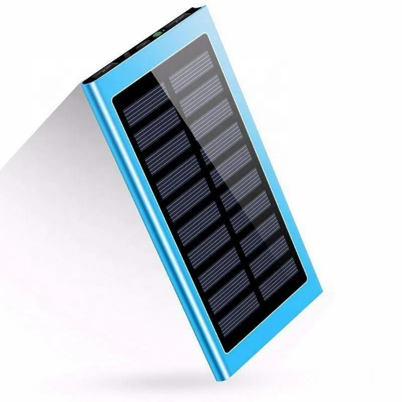 

20000mAh Solar power banks support double USB output 5V/1A,2.1A
