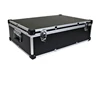 Large Capacity Black Aluminum Media Storage Case For CD Storage Mess-Free Holder Box with Sleeves Without Hanger