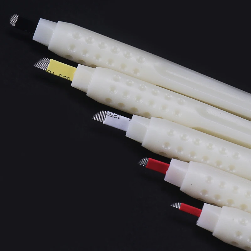 

Private Label Manual Permanent Makeup Tool Microblading White Pen For Eyebrow Tattoo