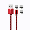 For 360 Degree Rotation Type C Magnetic Usb Charging micro usb data Cable braided