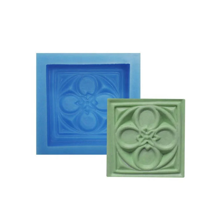 

Most popular creative square silicone mold silicone mould for soap making, Any pantone color