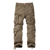 

Custom Logo fashion mens Cargo Pants With Side Pockets 100% Cotton work cargo Pants Top Selling workwear men cargo pant