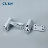 Zinc SS stainless steel soft close toilet seat hinges for MDF resin toilet seat