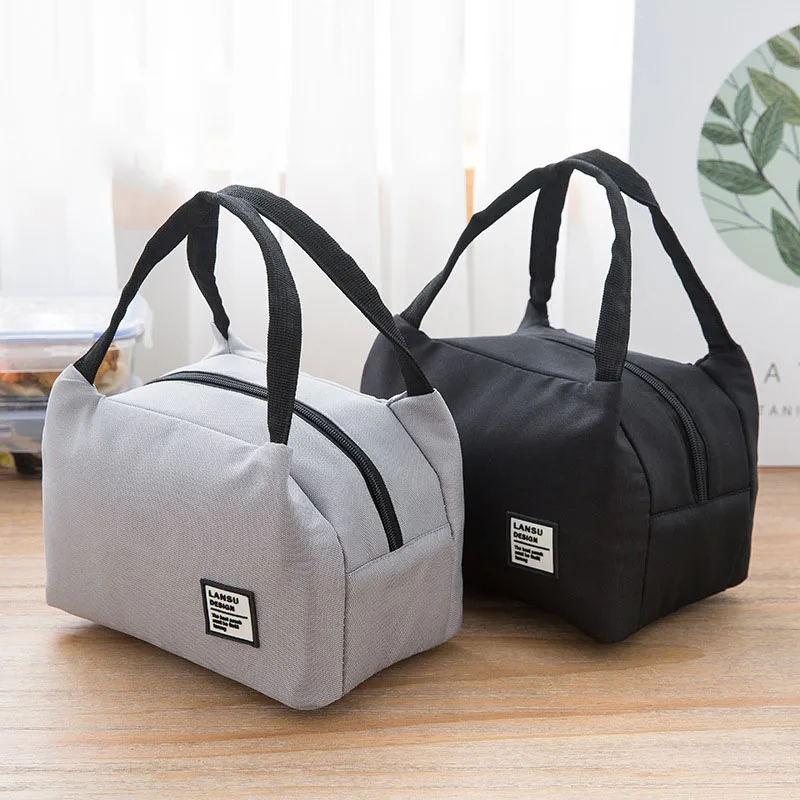 

Portable Lunch Bag New Thermal Insulated Lunch Box Tote Cooler Bag Bento Pouch Container School Food Storage Bags