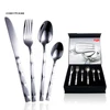wholesale restaurant gold silver flatware