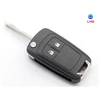 2 Buttons Modified Remote Folding Flip Key Blank Case Shell for Chevrolet Cruze