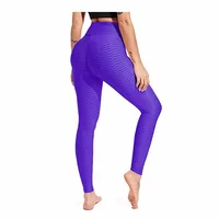 

Women high waist textured yoga pants,High elasticity workout fitness leggings,Wholesale soft comfortable anti cellulite leggings