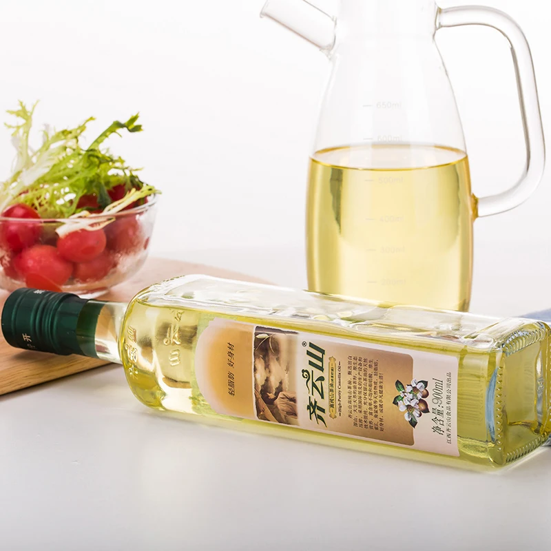 
Organic camellia oleifera seed cooking oil 