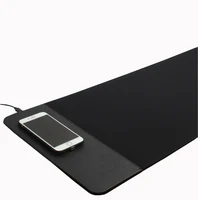 

2019 new arrivals 3 in 1 desk mouse pad with wireless charger phone charger with kc certification