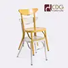 Vintage Outside And Outdoor Restaurant Garden Party Chair Classical Design Modern Comfortable Metal Cafe Chair For Dining