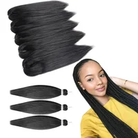 

Answer Hair synthetic Extensions wholesale EZ braids pre stretched braiding hair