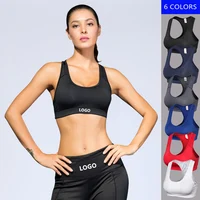 

Women Ladies High Quick Dry Breathable Impact Athletic Workout Fitness Yoga Seamless Custom Sports Bra