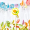 Multi-Color Big Customized Pineapple Design Lollipop Stick Sweet Hard Candy Packed In Bag Lollipop Manufacturers