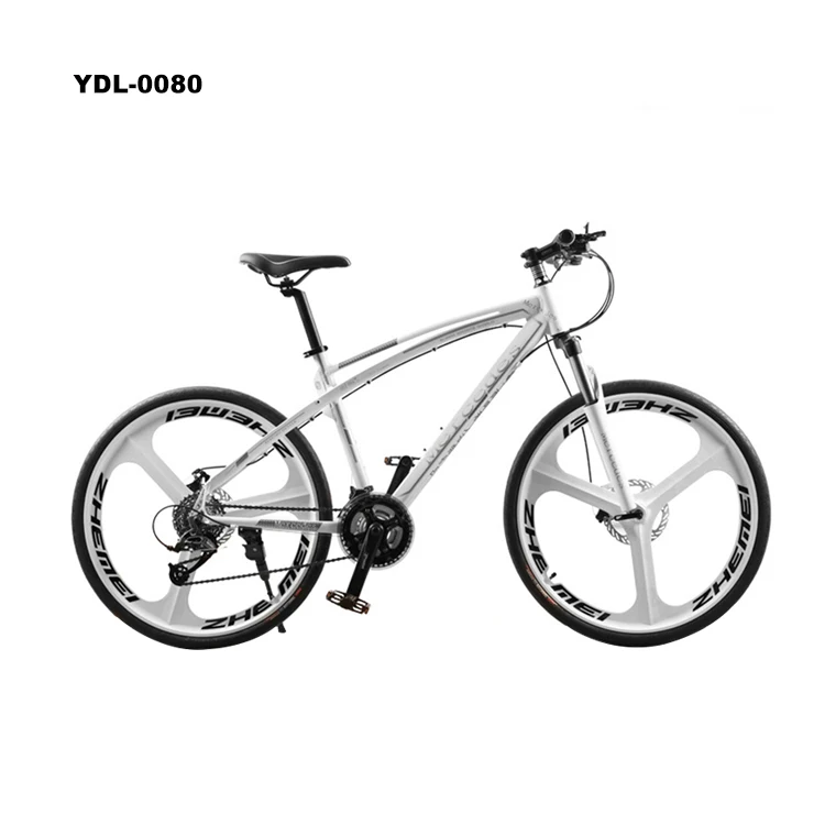 

Oil Brake Bikes 27Speed One Round Mountain Bike 27Speed Aluminum Alloy Bicycle, White/black