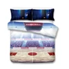 New hot selling products home printed duvet sets cover gold king