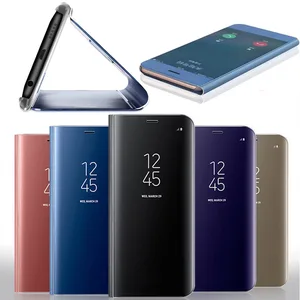 5G Mobile Phone Smart Mirror Flip Case For Samsung Galaxy S10 5G