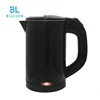 0.6L 600ml 850W 304 Stainless Steel Seamless Small Size Mini Electric Kettle Two Layer for Hotel Appliance