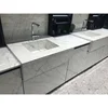 Foshan Super White Carrara Marble Effect Marble Texture Porcelain Tile