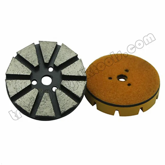 

3 Inch Diamond Metal Grinding Pads for Concrete Floor, Customized