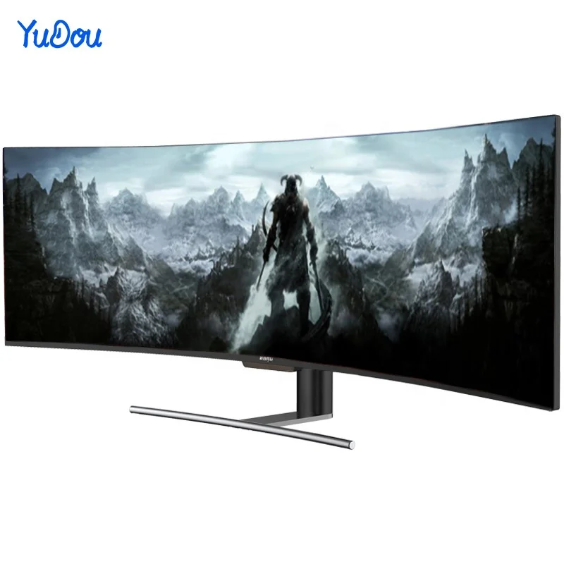 49 INCH 144HZ Ultra Wide Curve Screen Wholesale  Gaming Computer Monitor