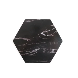 Image of Tabletex custom wholesale cheap printed new design anti-slip Paper MDF cork backing personalized marble natural coaster