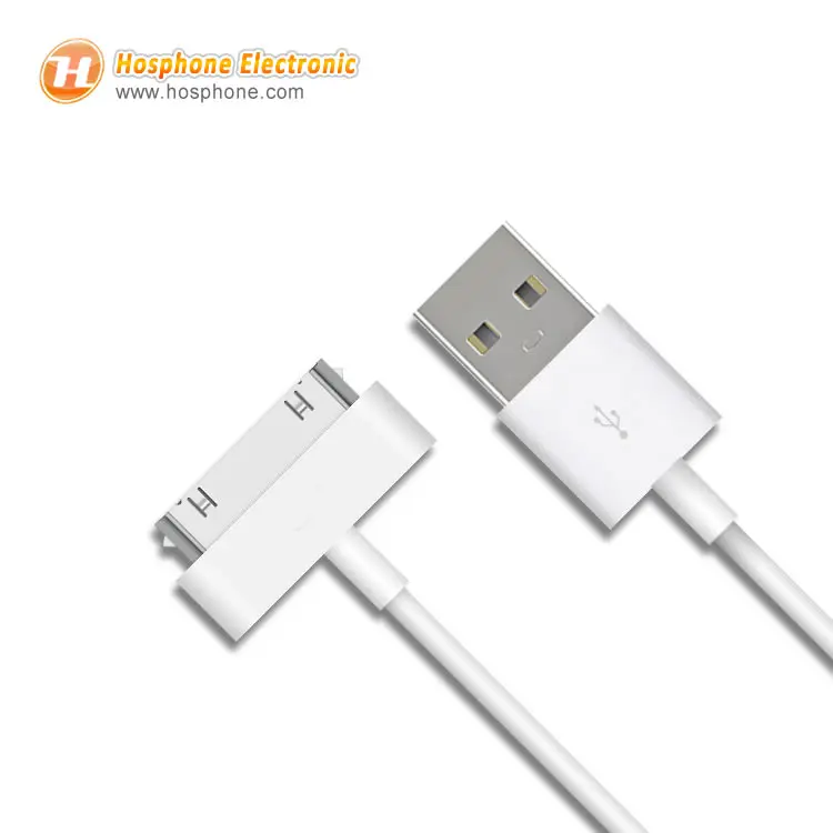 

High Quality 30 Pin 4G 4s Sync USB Data Charging Cable for iphone 4 4s 3GS 3G iPod Nano itouch ipad 1 2 3, N/a