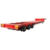 Heavy duty loading 3.5ton 50000 liters fuel tank semi trailer jack hydraulic tipper with 1.5mm drop down side