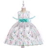 New Girl Elegant Flower Evening Baby Gown Victorian Lace Prom Dresses L5089