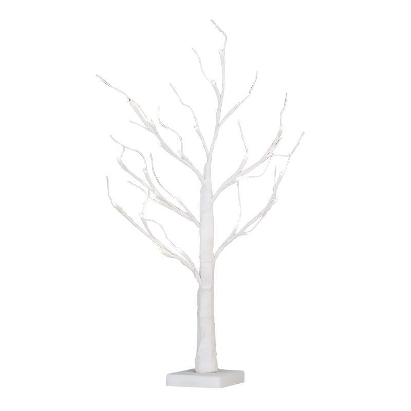 60cm  USB white birch lantern illuminant artificial Christmas tree waterproof LED tree lights
